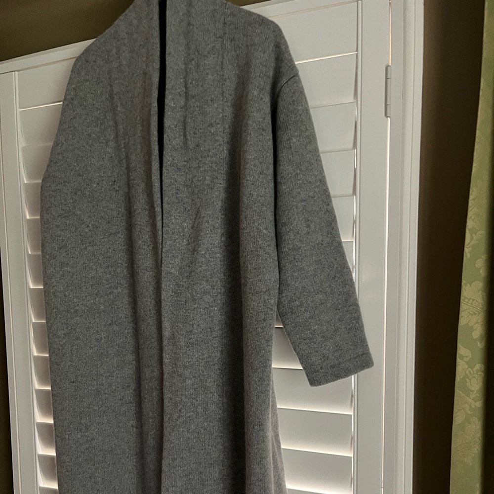 Lauren Ralph Lauren Gray Wool Blend Coat